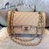 Chanel 2.55 middle size beige original lambskin